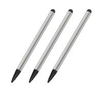 Stylo - Stylo à écran tactile universel pour tablettes et smartphones - Drawing lisse et précis, écriture avec prise confortable, design durable, lot de 3 pièces de valeur pour les appareils