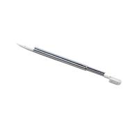 Stylo tactile rétractable portable pour jeu, composition en plastique métallique, haute précision, contrôle, forme ergonomique, stylo télescopique en métal