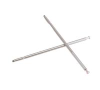 Stylo Tactile, Stylet pour écran Tactile de Téléphone Parfaitement adapté, écriture Facile, 2 Pièces avec Outils de Remplacement (Rosâtre)