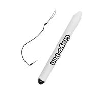 Stylo tactile triangulaire en silicone avec corde amovible pour enfants - Pour dessiner sur les écrans tactiles - Prise en main ergonomique - Stylo capacitif pour enfants