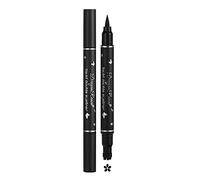 Stylo tampon noir étanche résistant à la transpiration longue durée liquide yeux stylo double outil stylo étoile maquillage joint