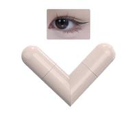 Stylo tampon pour eye-liner - Liner de maquillage à 2 pointes, crayon longue durée anti-taches, guide de forme d'aile | Applicateur de pochoir en forme d'oeil facile pour façonner les sourcils, maquil