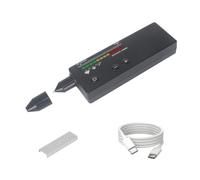 Stylo testeur de diamant conducteur thermique rechargeable 2ᵉ génération identificateur dureté pour la vérification l authenticité des diamants jade jadéite et cristaux