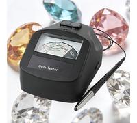 Stylo Testeur De Diamants Professionnel, Testeur De Pierres Précieuses Et De Bijoux Avec Cadran Clair Et Facile À Lire Et Sonde Thermoélectrique Rétractable, Capable De Tester Jusqu'à 16 Pierres