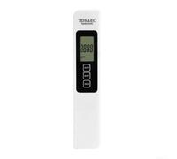 Stylo testeur de qualité d'eau 3 en 1 pour mesure du pH et de la température avec compensation automatique et prise antidérapante pour piscine, aquarium, hydroponie, analyse de la consommation d'eau