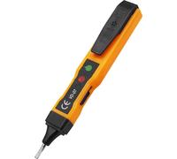 Stylo testeur de tension AC sans contact AC 70-250V DC 250V Détecteur NCV portable avec double alarme sonore et lumineuse, reconnaissance du zéro et du fil sous tension, détection du point de rupture,