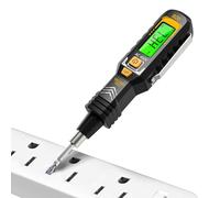 Stylo Testeur de Tension,Détecteur de Fils avec Affichage Numérique - Avec Voyant Lumineux LED et Détecteur Portable de Disjoncteurs, Multifonction