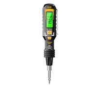 Stylo Testeur de Tension - Détecteur d'Électricité à Double Tête,Appareil de Mesure Autonome avec LED et Détecteur de Disjoncteur pour Vérification
