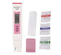Stylo testeur d'eau numérique Portable précis 4 en 1 PH TDS EC compteur de température eau potable à domicile PH TDS mètre (Rose)