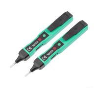 Stylo testeur électrique avec localisateur de point d'arrêt à lumière verte | Buzzer sonore et LED visuelle, détecte les fils sous tension en toute sécurité sans contact, idéal pour les vérifications