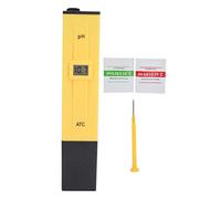 Stylo testeur numérique de qualité de l'eau PH 107 pour la Mesure de l'acidité, Plage de 0,0 à 14,0 pH-mètre d'eau Portable avec potentiomètre de réglage de Mise à zéro et boîtier