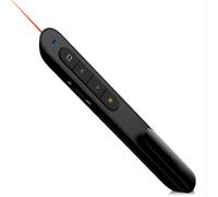 Stylo tourne-page sans fil avec pointeur laser, portée de 200 m, rechargeable, compatible Windows, Mac et Android