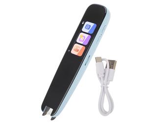 Stylo Traducteur de Langue, Lecteur de Balayage Intelligent, Stylo de Dictionnaire électronique Multifonctionnel pour L'anglais, le Chinois et les Phrases Longues