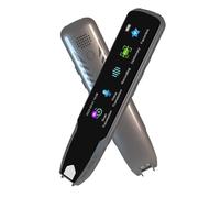 Stylo traducteur intelligent à balayage vocal, multifonction en temps réel, traduction de langue, d'affaires l'étranger, stylo dictionnaire -Omni-Tech(Zwart)
