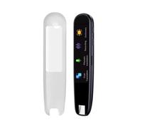 Stylo traducteur intelligent avec scanner et dictionnaire de traduction hors ligne 112 langues, stylo traducteur vocal noir