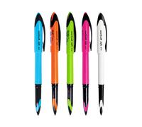 Stylo Uni-Ball Air Micro (lot de 5 encres bleues)