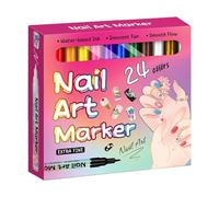 Stylo Vernis à Ongles Ensemble Manucure Salon 24 Couleurs