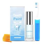 Stylo Vernis Blanc De Dents,Blanchiment Dentaire,Kits deBlanchiment Des Dents Blanches,Vernis Blanchissant Avec Brosse à Dent,Peinture Instantanée Dentifrice Blanchissant,Facile à Transporter.