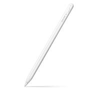 Stylo ZORIYOR pour iPad avec Rejet de la Paume, Inclinaison et Sensibilité à la Pression - Compatible Apple iPad 6/7/8/9/10, Air 3/4/5, Mini 5/6, Pro 11"/12.9", 2G Blanc