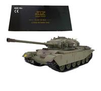 Stylomira Char de combat principal 1:16 RC British Centurion MK5, modèle de véhicule militaire télécommandé, 2,4 GHz avec fumée, son, lumières, combat infrarouge, lancement de coque (version de base
