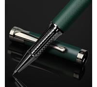Stylos À Bille À Encre Liquide ¿ Jolis Stylos Pour Bullet Journal Et Fournitures De Bureau ¿ Ligne Fine, Coffret Cadeau De Luxe Pour Enseignant, Cadeaux Pour Hommes Et Femmes (Vert)