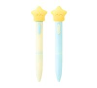 Stylos à bille d'écriture | 2 Pièces de Papeterie d'Écriture Lumineuses | Stylo à Bille Portable | pour artistes, enseignants, école, home office, scrapbookeurs, journaling, dessin et classe