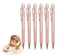 Stylos à bille noirs | Stylos à bille rétractables polyvalents pour écrire | Stylos à bille portables pour la maison, l'entreprise, l'école