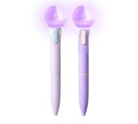 Stylos à bille pour | 2 Pièces de papeterie lumineuses d'étudiants | Stylos neutres et mignons | Pour Artistes, Enseignants, Éducateurs, Journaling, Études, Croquis, Bricolage, École, Maison, Bureau