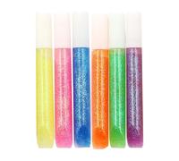 Stylos à colle à paillettes artistiques | Colle pailletée avec précision | Stylos à colle, bâtons de colle fins et sûrs pour la maison, l'école, les voyages, les, les garçons et les filles