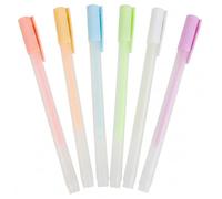 Stylos à colle pour l'artisanat 6 pièces bâtons de stylo à colle séchage rapide adaptés aux enfants 1 mm fournitures de scrapbooking précision contrôle facile pour l'artisanat, la fabrication
