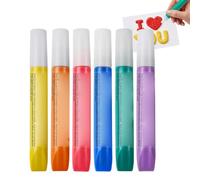 Stylos à dessin 3D - Ensemble créatif de 6 pièces, outils artistiques color | Stylos - Outils de dessin créatifs colorés pour et adultes | Corps, pointe fine, modélisation DIY, projets d'artisan