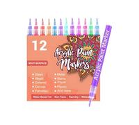Stylos à dessin en gel pour - Pointe fine à séchage rapide, stylos longue durée avec application lisse pour dessiner, peindre, pointiller, formule sûre pour filles, adolescentes et adultes, ge