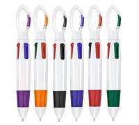 Stylos à Encre - 4-en-1 Fournitures de Bureau Colorées avec,6 Pièces Stylo Bille Gel 4 Couleurs,Pour Bureau Voyage Prise de Notes Étude Art Dessin Planificateur Adolescents Garçons Filles