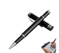Stylos à encre gel noire et transparente, écriture lisse, prise en main confortable