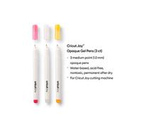 Stylos à encre gel opaques Cricut Joy 1,0 mm, rose/blanc/orange (3 unites)