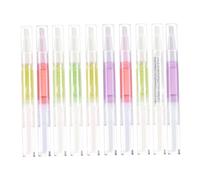 Stylos à huile de cuticule pour ongles Revitalizer Pen Gel Bouristion Polon pour les produits de soins des ongles Kit 10 PCS.