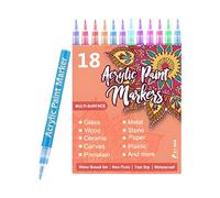 Stylos à ongles - Longue durée à séchage rapide Pointe fine | 0,5 mm Outil de dessin pour les travaux manuels Filles Adolescents Adultes Débutants Beauté