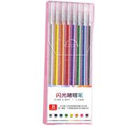 Stylos à paillettes, stylos à paillettes, feutres à paillettes, pour scrapbooking, ensemble créatif, stylos à dessin pour artistes, stylos à écrire et peindre, stylos à croquis et griffonnage, Artig