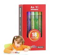 Stylos à peinture acrylique, stylos acryliques pour la peinture - Marqueurs de coloriage de pointe fine,Outil de peinture imperméable, artisanat de fabrication d'art pour les artistes professionnels o