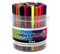 stylos à pelle épaisseur de ligne 2 mm multicolore 100 pièces