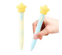 Stylos à pointe de balle | 2 pièces fournitures d'écriture lumineuses | Stylos neutres mignons | Pour scrapbooking, artistes, enseignants, agendas, études, plans, école, maison, bureau et classe