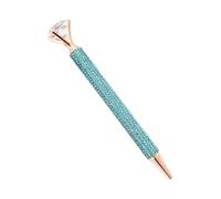 Stylos à strass | Outil d'écriture à bille à bouton-poussoir avec grande pierre précieuse, stylos bling-bling en vrac, pour citations quotidiennes, bureau, ami, collègue, infirmière, anniversaire