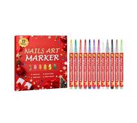 Stylos à Vernis à Ongles 12 Couleurs De Stylos À Vernis À Ongles Pour Noël