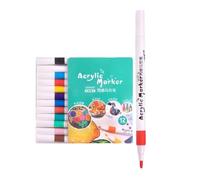 Stylos acryliques, marqueurs de peinture artistique pour peinture Rupestre, stylos de peinture acrylique, fournitures de peinture acrylique imperméables à séchage rapide, peinture à encre acrylique
