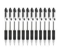 Stylos Bille Zebra Z-Grip Rétractables À Cliquet Noir Paquet De 12