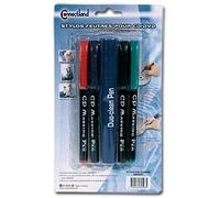 Stylos CD/DVD 4 couleurs avec 1 correcteur