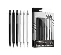 Stylos colorés à pointe fine | 0,7 mm 6 couleurs rétractables avec écriture - Stylos à encre de couleur à pointe fine - Pour étudiants et enseignants pour l'écriture, la peinture à base d'eau, les