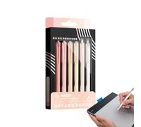 Stylos Couleur Pointe Fine,Écriture Fluide 0,7 mm 6 Couleurs Lavables - Stylos colorés pointe fine | Pour Bureau École Écriture Journal Créatif Croquis Artistiques Esquisses BD