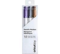 Stylos Cricut Joy - Pointe Fine/Glitter Gel/Marqueurs Métalliques - Paquet De 3