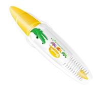 Stylos d'animaux, stylo à rouleau - Stylos décoratifs pour le scrapbooking,Conception de pointe à rouleaux, motifs de dessins animés décoration en dentelle grattage autocollants pour journal pour la